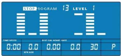Energetics Exercise Monitor E204 - Program uživatele (P13) - 1