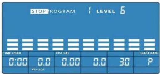 Energetics Exercise Monitor E204 - 메뉴얼 프로그램 (P 1) - 1