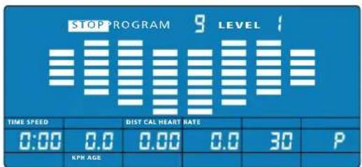 Energetics Exercise Monitor E204 - Vlastnosti programu - 1