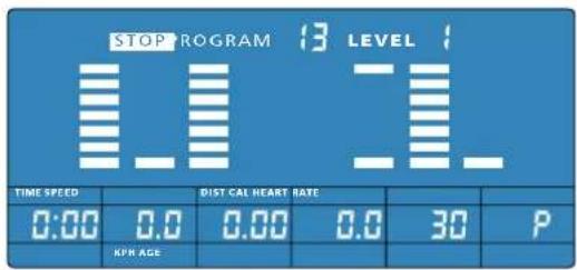 Energetics Exercise Monitor E204 - Kullanıcı programı (P13) - 1