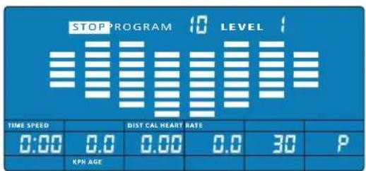 Energetics Exercise Monitor E204 - Nastavování během tréninku - 1