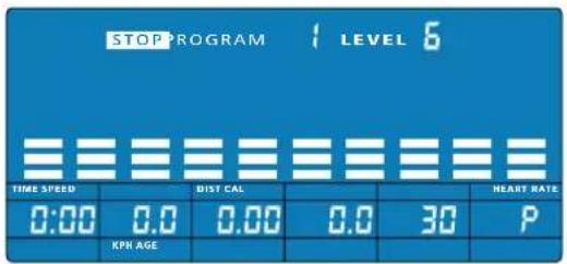 Energetics Exercise Monitor E204 - Vlastnosti programu - 1