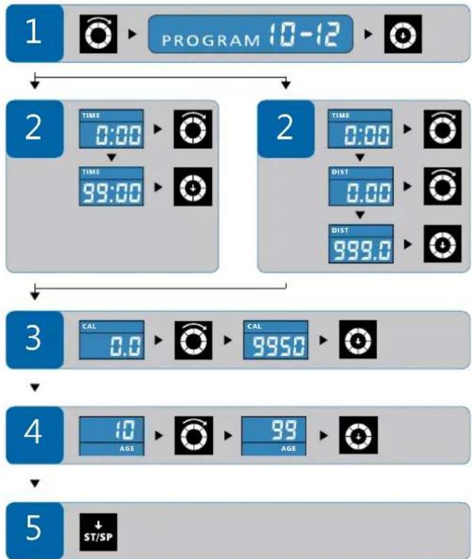 Energetics Exercise Monitor E204 - 운동 중 설정 - 1