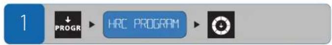 Energetics Exercise Monitor E105 - Impostazione durante l'allenamento - 1