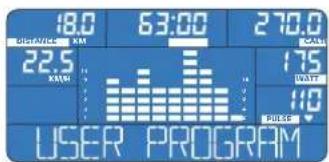 Energetics Exercise Monitor E105 - Vlastnosti programu - 1