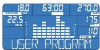 Energetics Exercise Monitor E105 - \section*{Characteristicas del programa} - 1