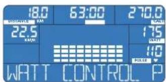 Energetics Exercise Monitor E105 - rogram Watt - 1