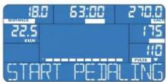 Energetics Exercise Monitor E105 - Start, kontrola, sygnal dzwiekowy - 2