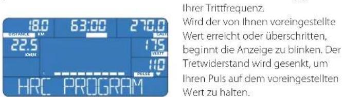 Energetics Exercise Monitor E105 - erzfrequenz-Programm - 1
