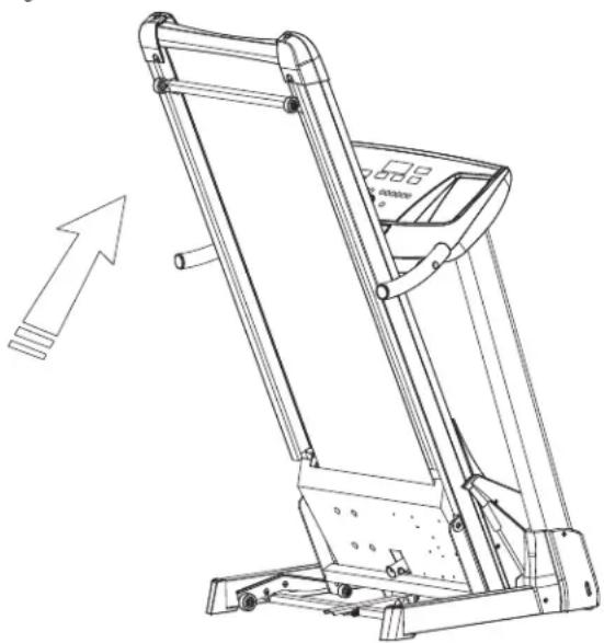 TUNTURI T70 - COMO BAJAR LA CINTA RODANTE - 1
