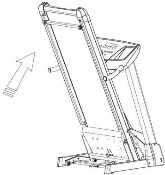 TUNTURI T70 - COME RIDURRE L'ALTEZZA DEL TAPIS ROULANT - 1