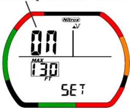 Tusa DCHunter IQ700 - Maximum depth alarm Dive time alarm - 1