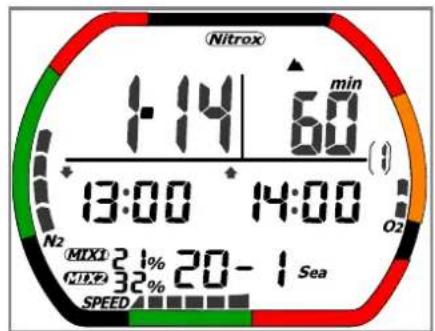 Tusa DCHunter IQ700 - Description of the Dive Log functions - 4