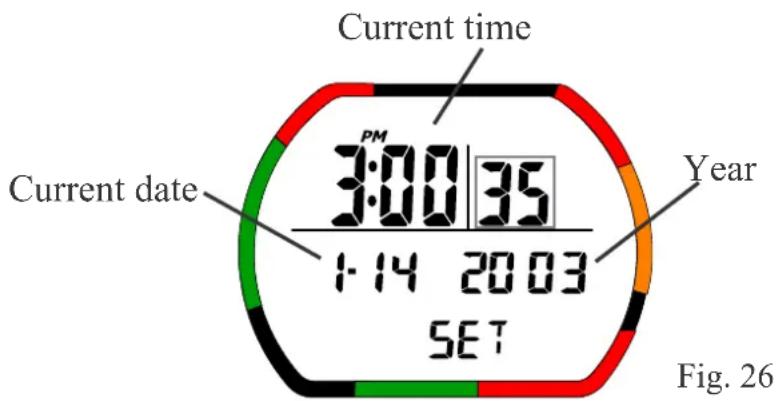 Tusa DCHunter IQ700 - Date and Time Set Mode - 1