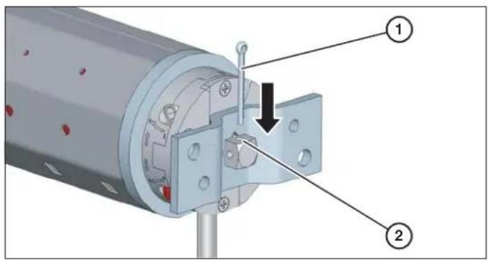 Superrollo RM20MM - Monter l'appareil dans le coffre du volet roulant - 2