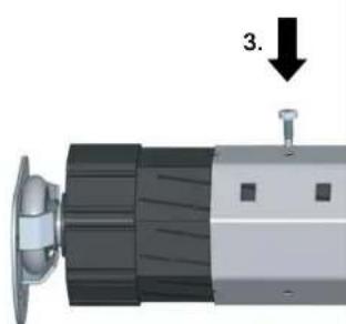 Superrollo RM20MM - Montaje del aparato en la caja de la persiana - 4