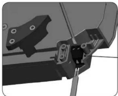 Superrollo GW255 - Raccordement du cordon de raccordement au superrollo GW250 / GW255 - 1