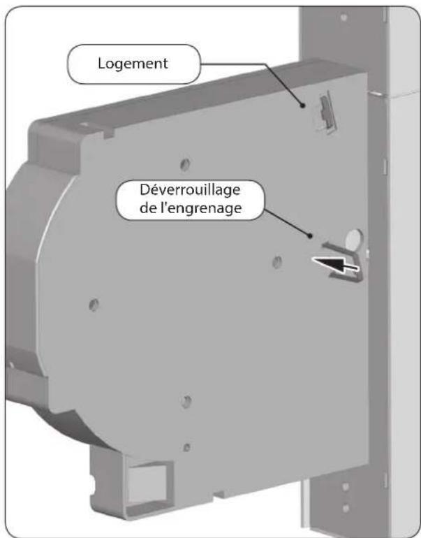Superrollo GW255 - Extraire la sangle en cas de panne - 1