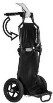 Burley Travoy - Plegar el remolque - 1