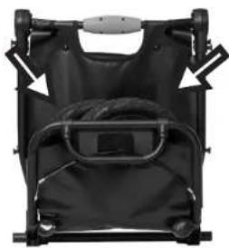 Burley Travoy - Plegar el remolque - 5