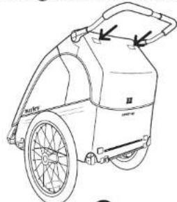 Burley Honey Bee - Installing Additional Lights Installing the Flag - 1