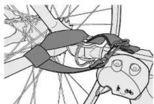 Burley Honey Bee - Axe traversant: - 3