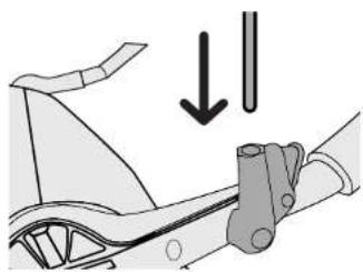 Burley Honey Bee - Installing Additional Lights Installing the Flag - 2