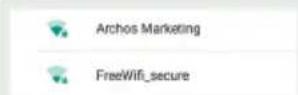 ARCHOS Diamond Tab - Conexión WiFi - 4