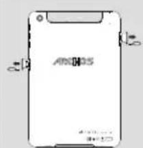 ARCHOS Diamond Tab - Inserting SIM & Micro-SD cards - 1