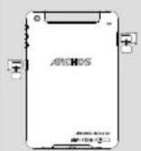 ARCHOS Diamond Tab - SIM- és micro SD-kártyák behelyezése - 2