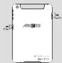 ARCHOS Diamond Tab - Einlagen von SIM-Karte & Speicherkarte - 1