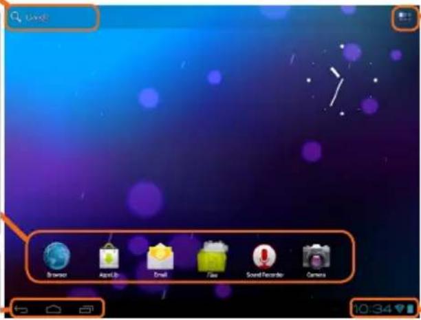 ARCHOS Arnova Gbook - Интуг佩сAndroid - 1