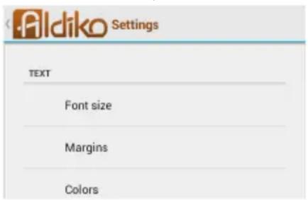 ARCHOS Arnova Gbook - Paramètres - 1