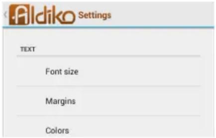 ARCHOS Arnova Gbook - Settings (Ajustes) - 1