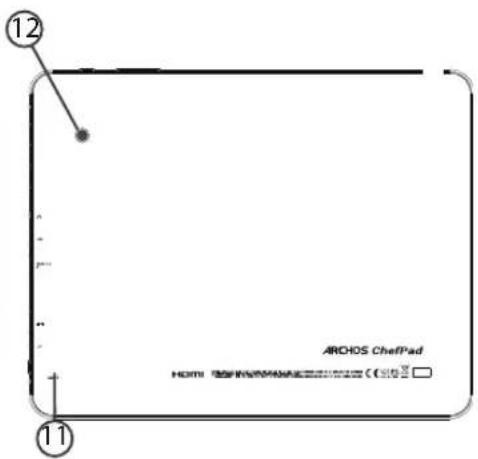 ARCHOS ChefPad - Description of the device - 3