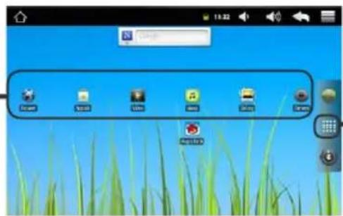 ARCHOS Arnova 9 G2 - L'INTERFACE DE L'ARNOVA - 1