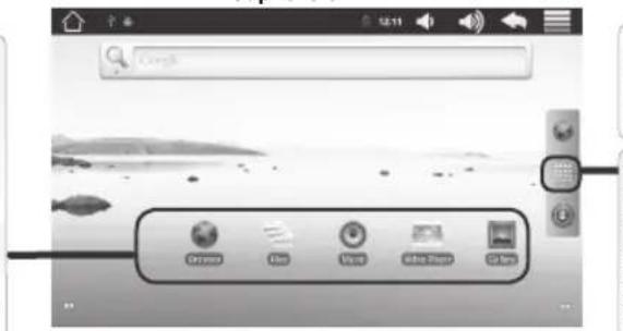ARCHOS Arnova 7e G2 Dual Touch - DIE ARNOVA SCHNITTSTELLE - 1
