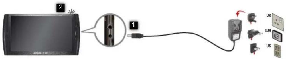 ARCHOS Arnova 7e G2 Dual Touch - Charger la batterie - 3