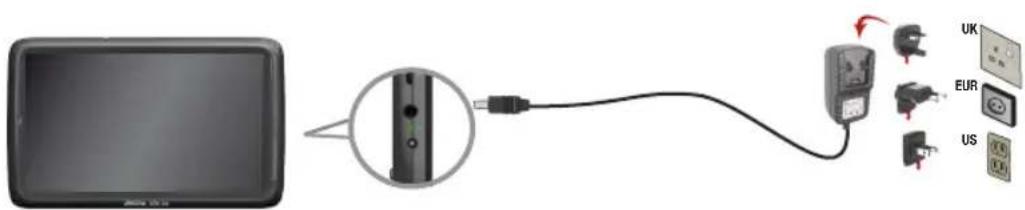 ARCHOS Arnova 10B G3 - Carregar a bateria - 1