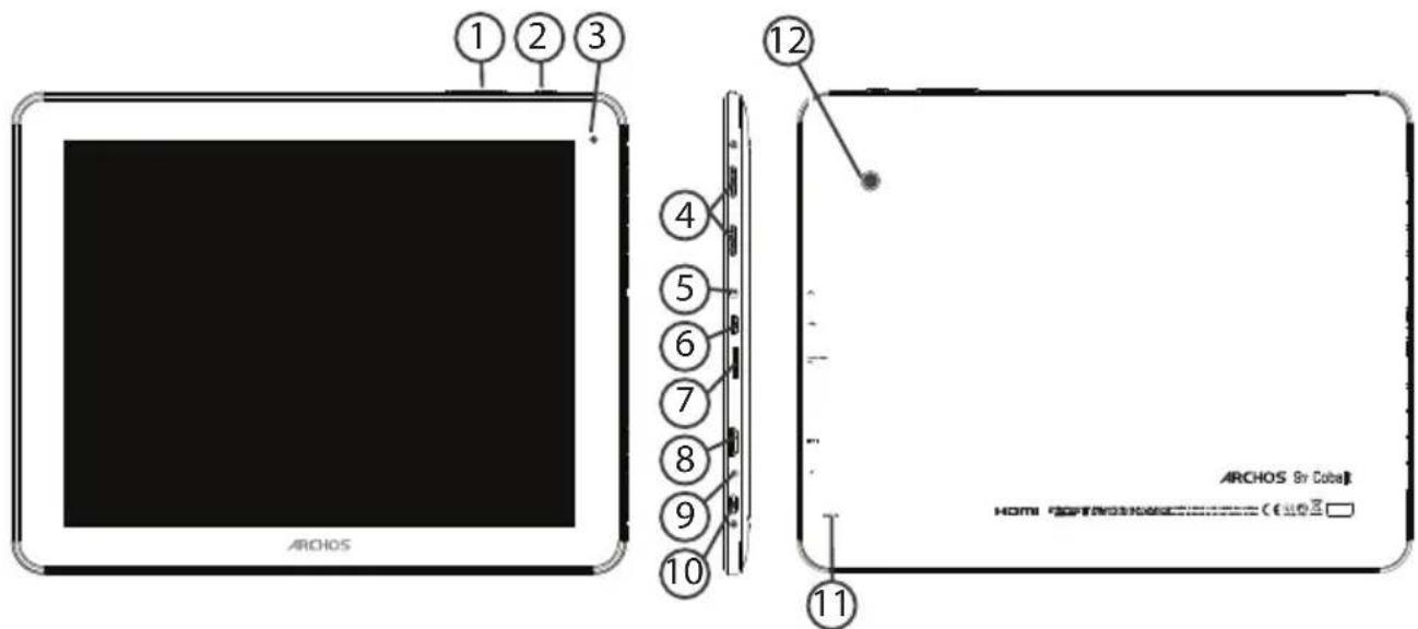 ARCHOS Cobalt 97 - Description of the device - 1