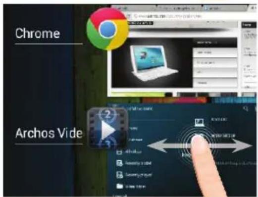 ARCHOS Carbon 80 - Интерфейс Android™ - 4