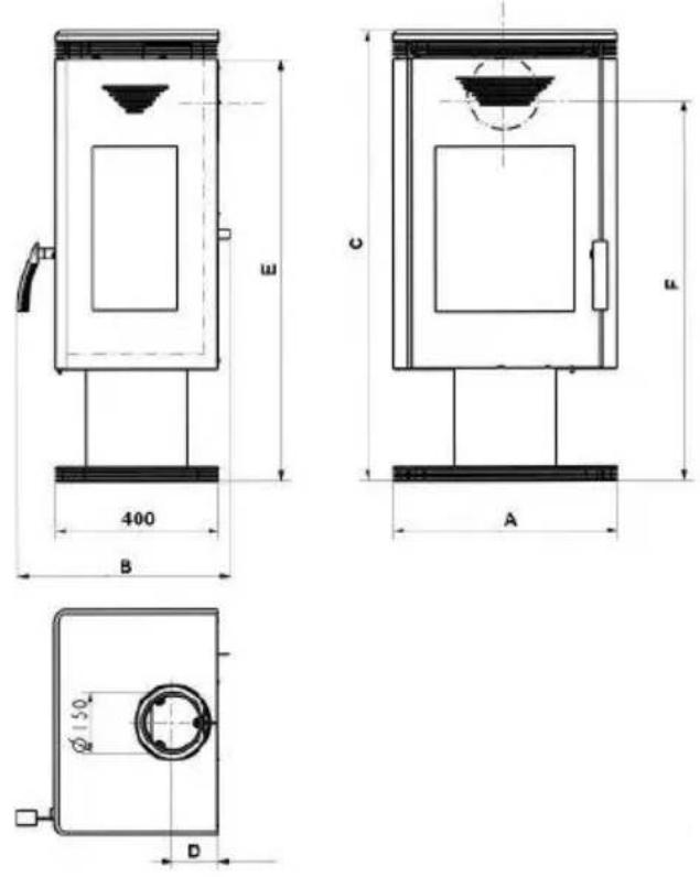Wamsler Trion - Dimensional drawings - 1