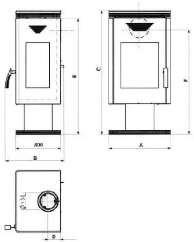 Wamsler Trion - Disegni dimensionali e dati - 1