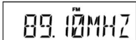 SANGEAN DCR89 Plus - Bedienung des Radios – automatische UKW-Sendersuche - 4