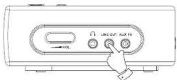 SANGEAN DCR89 Plus - Connecteur audio Line out - 1