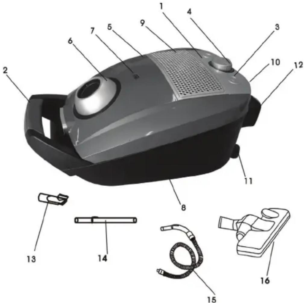 KING Vento P 276 - PARÇALARI - 1