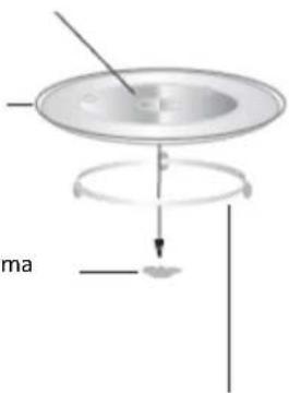 ROTEL U1504CH - • INSTALLAZIONE DELLA PIATTAFORMA GIREVOLE - 1