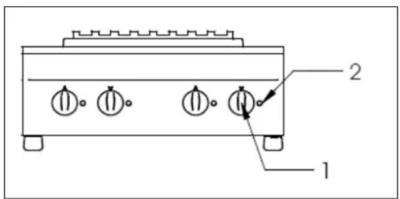 BARTSCHER 287420 - Fourneaux vitrocéramiques - 1