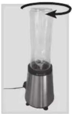 KORONA 24300 - Assembling/Disassembling the mixing unit / travel cup - 3