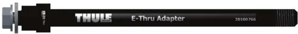 THULE 20110722 - Beachten Sie folgende Informationen über ihre Steckachse: - 4